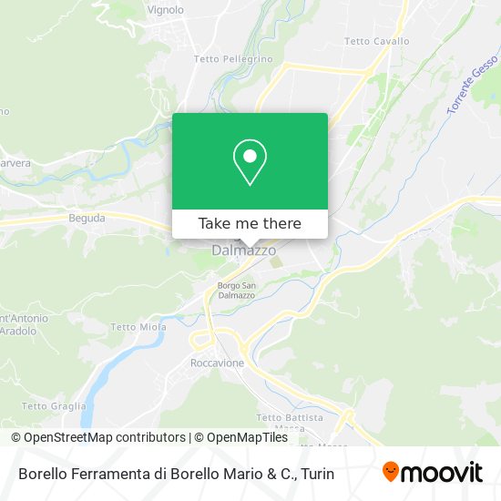 Borello Ferramenta di Borello Mario & C. map