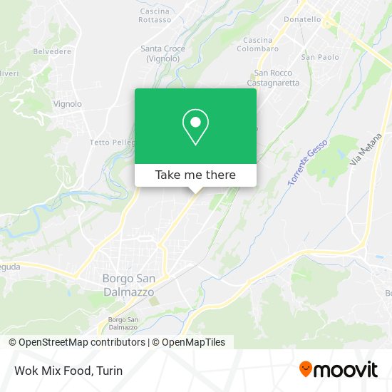 Wok Mix Food map