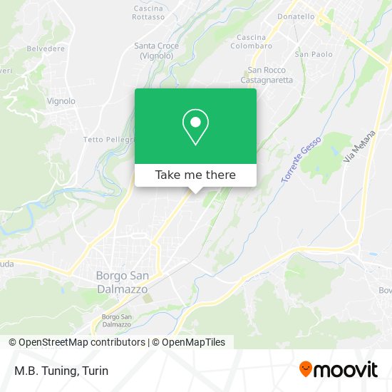 M.B. Tuning map