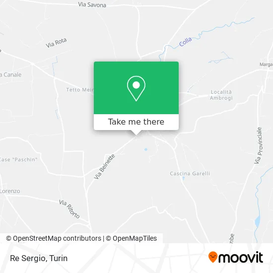 King Sergio map