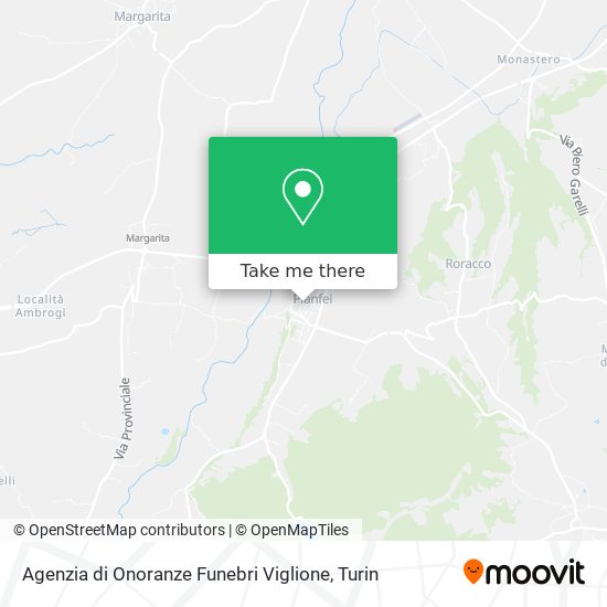 Agenzia di Onoranze Funebri Viglione map