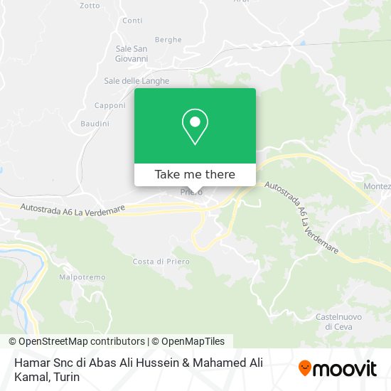 Hamar Snc di Abas Ali Hussein & Mahamed Ali Kamal map