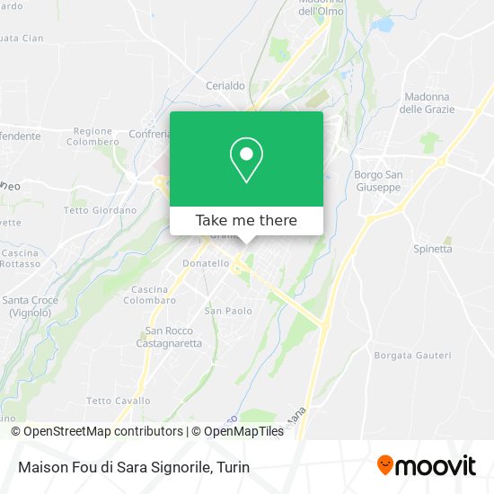 Maison Fou di Sara Signorile map
