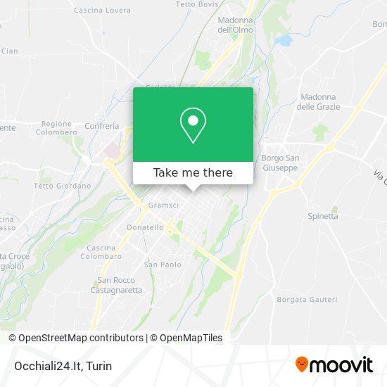 Occhiali24.It map
