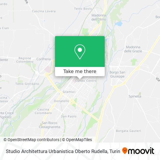 Studio Architettura Urbanistica Oberto Rudella map