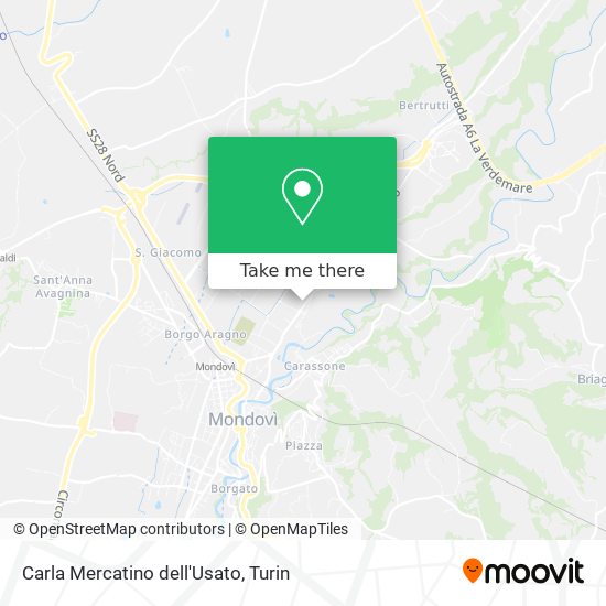 Carla Mercatino dell'Usato map
