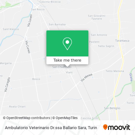 Ambulatorio Veterinario Dr.ssa Ballario Sara map