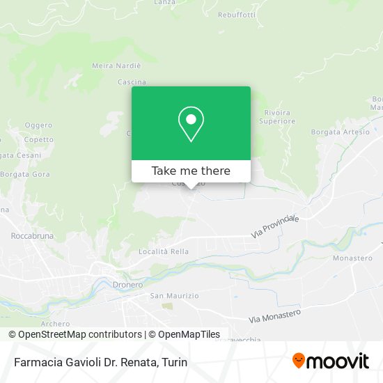 Farmacia Gavioli Dr. Renata map