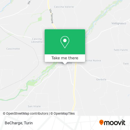 BeCharge map