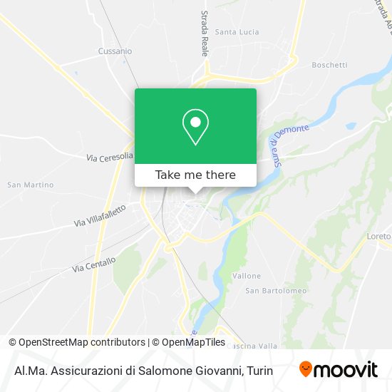 Al.Ma. Assicurazioni di Salomone Giovanni map
