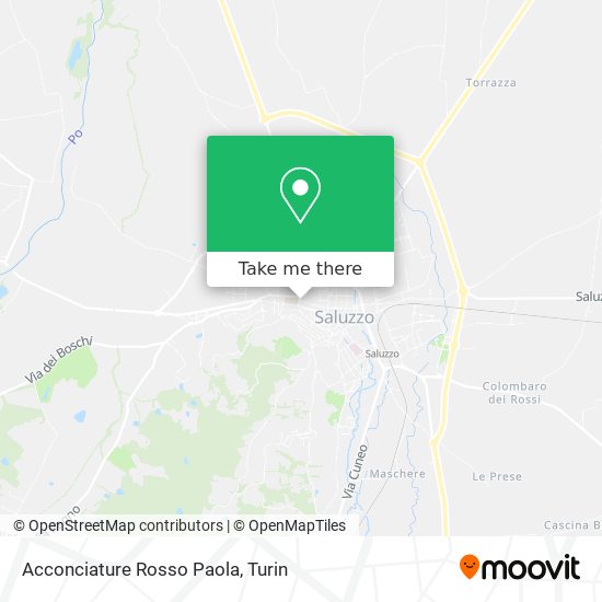 Acconciature Rosso Paola map