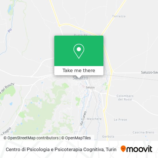 Centro di Psicologia e Psicoterapia Cognitiva map