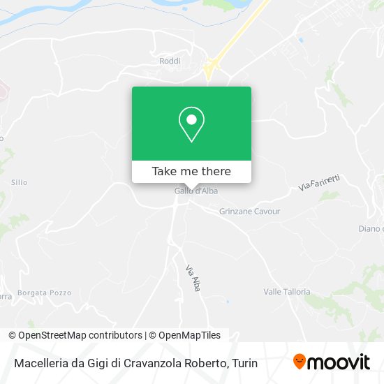 Macelleria da Gigi di Cravanzola Roberto map