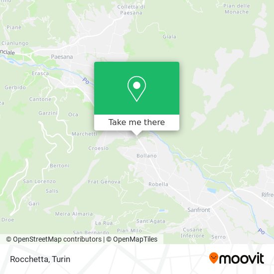 Rocchetta map