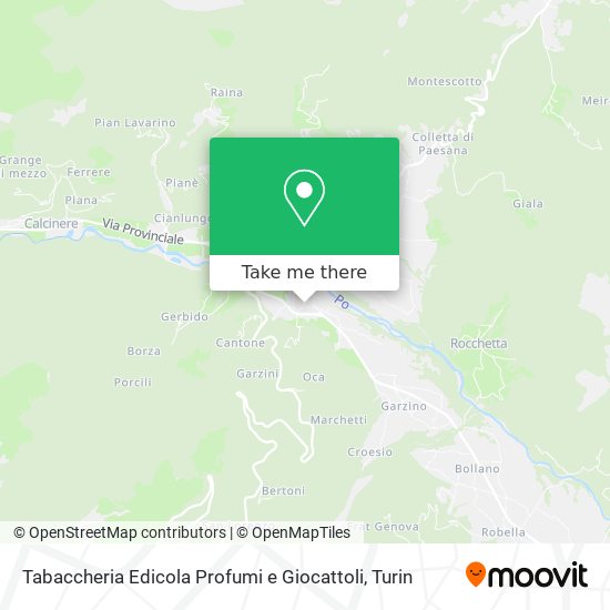 Tabaccheria Edicola Profumi e Giocattoli map