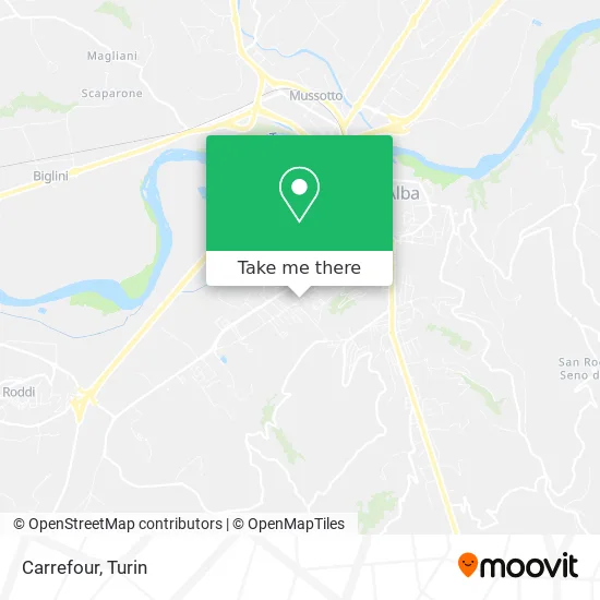 Carrefour map