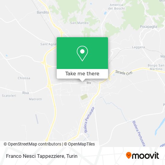 Franco Nesci Tappezziere map