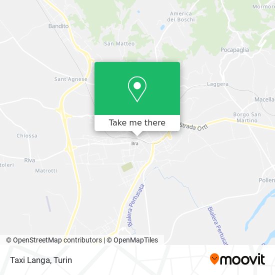 Taxi Langa map