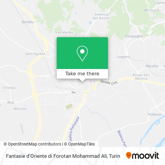 Fantasie d'Oriente di Forotan Mohammad Ali map