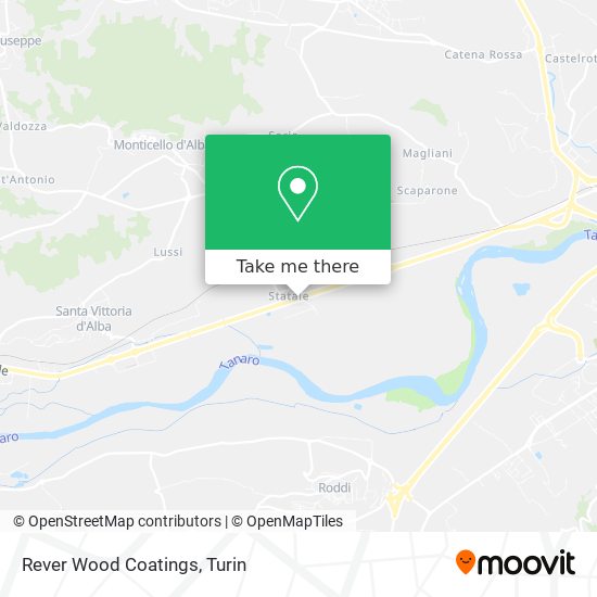 Rever Wood Coatings map