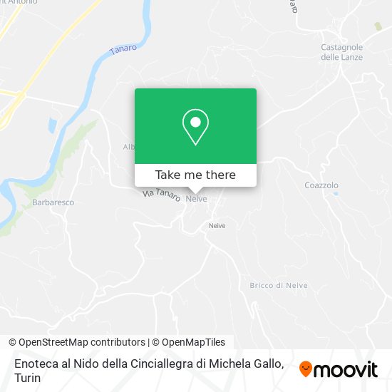Enoteca al Nido della Cinciallegra di Michela Gallo map
