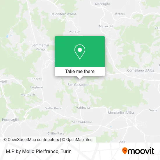 M.P by Mollo Pierfranco map