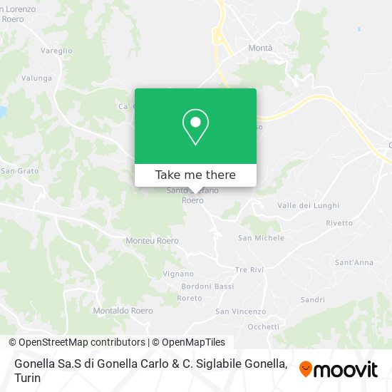Gonella Sa.S di Gonella Carlo & C. Siglabile Gonella map