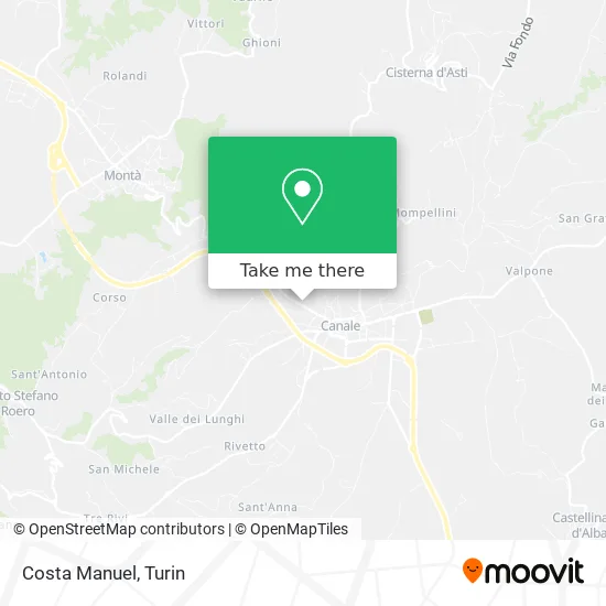 Manuel Costa map