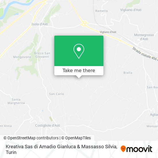 Kreativa Sas di Amadio Gianluca & Massasso Silvia map