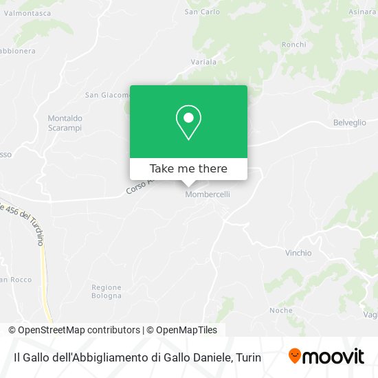 Il Gallo dell'Abbigliamento di Gallo Daniele map