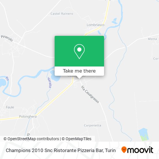 Champions 2010 Snc Ristorante Pizzeria Bar map