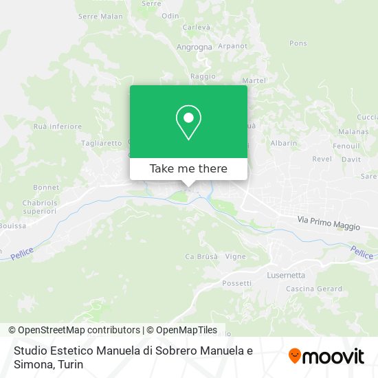 Studio Estetico Manuela di Sobrero Manuela e Simona map