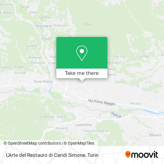 L'Arte del Restauro di Caridi Simone map
