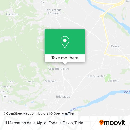 Il Mercatino delle Alpi di Fodella Flavio map