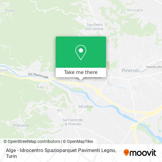 Alge - Idrocentro Spazioparquet Pavimenti Legno map