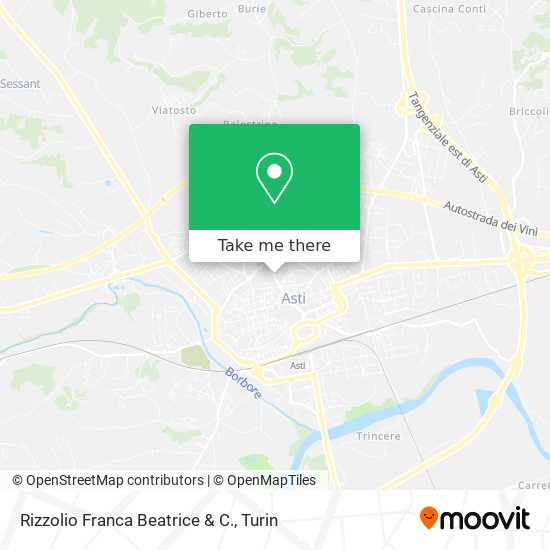 Rizzolio Franca Beatrice & C. map