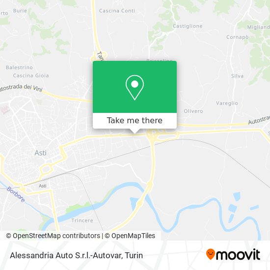 Alessandria Auto S.r.l.-Autovar map