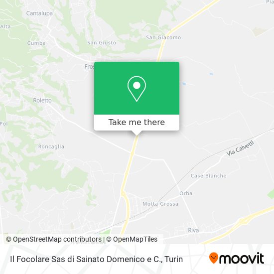 Il Focolare Sas di Sainato Domenico e C. map