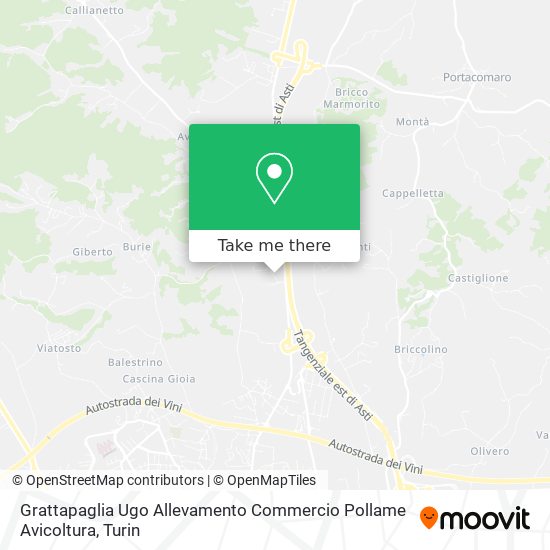 Grattapaglia Ugo Allevamento Commercio Pollame Avicoltura map