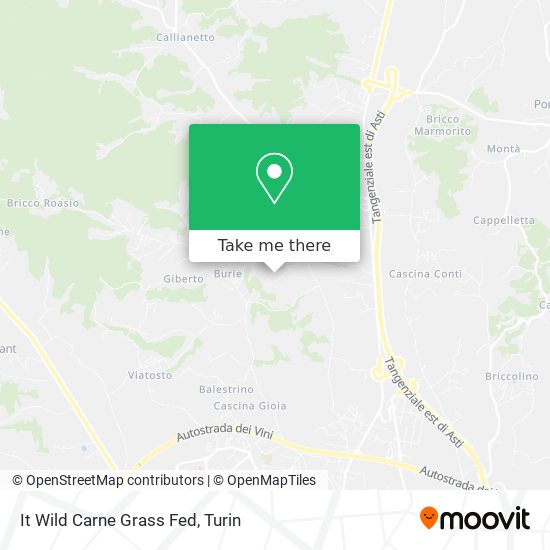 It Wild Carne Grass Fed map