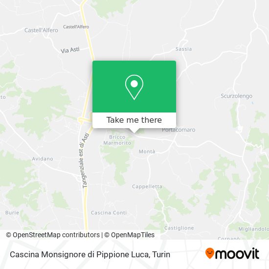 Cascina Monsignore di Pippione Luca map