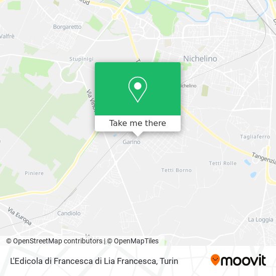 L'Edicola di Francesca di Lia Francesca map