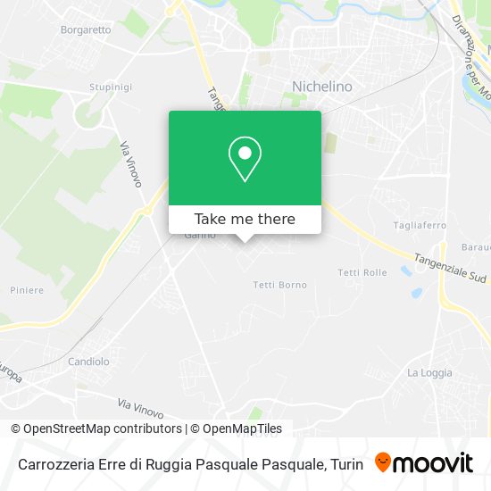 Carrozzeria Erre di Ruggia Pasquale Pasquale map