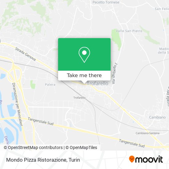 Mondo Pizza Ristorazione map