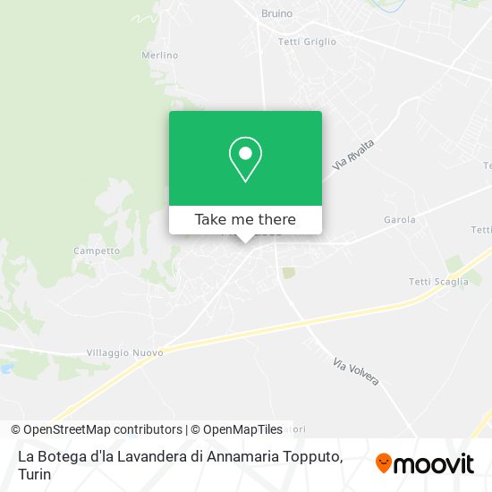 La Botega d'la Lavandera di Annamaria Topputo map