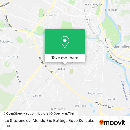 La Stazione del Mondo Bio Bottega Equo Solidale map