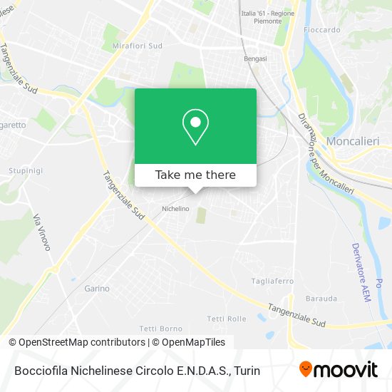 Bocciofila Nichelinese Circolo E.N.D.A.S. map