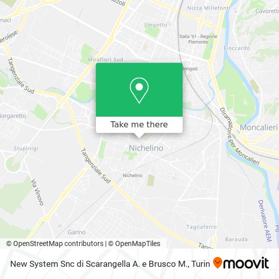 New System Snc di Scarangella A. e Brusco M. map