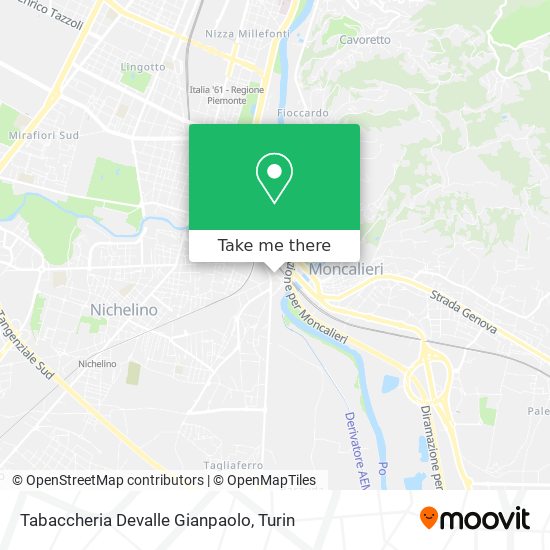 Tabaccheria Devalle Gianpaolo map