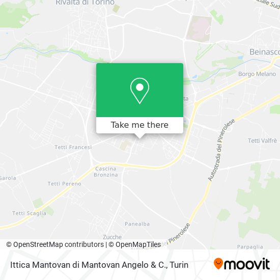 Ittica Mantovan di Mantovan Angelo & C. map
